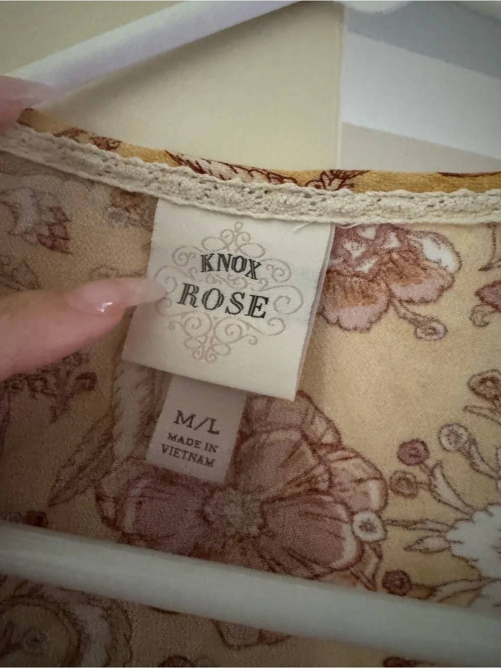 Knox Rose Mustard Floral Lightweight Kimono